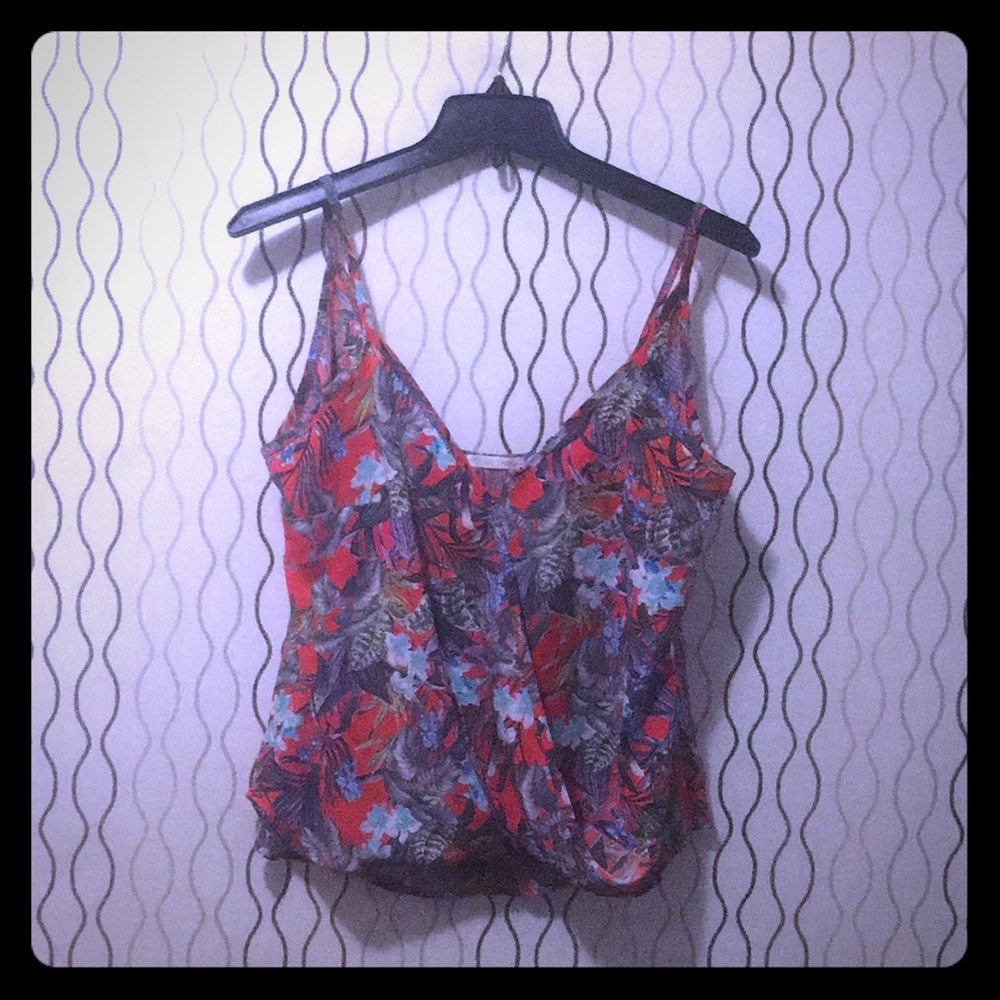 Bright Floral Summer Tank